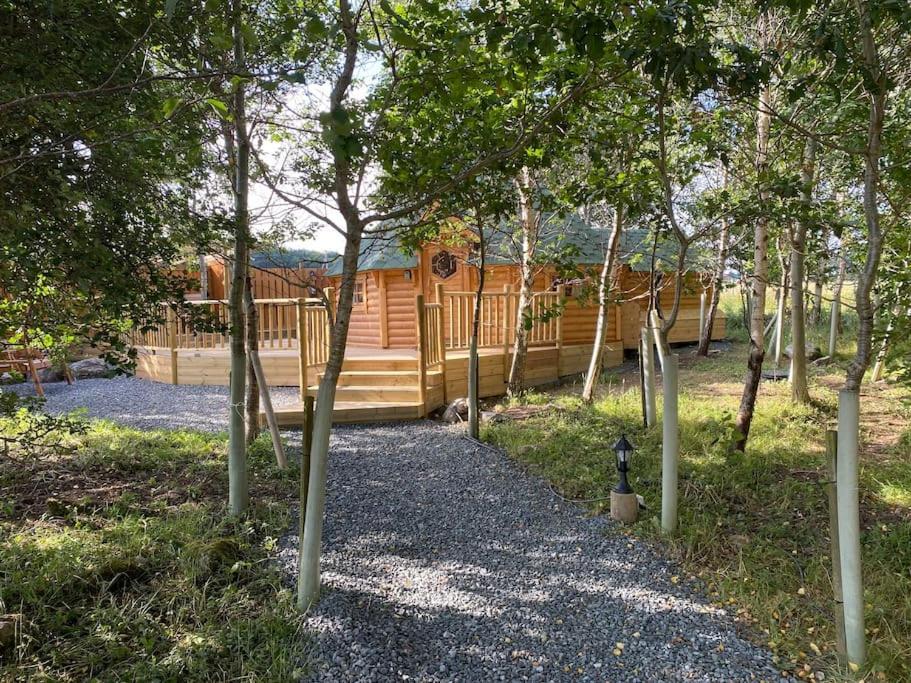 Craigshannoch Luxury 1 Bed Woodland Lodge Hot Tub Kintore Екстериор снимка
