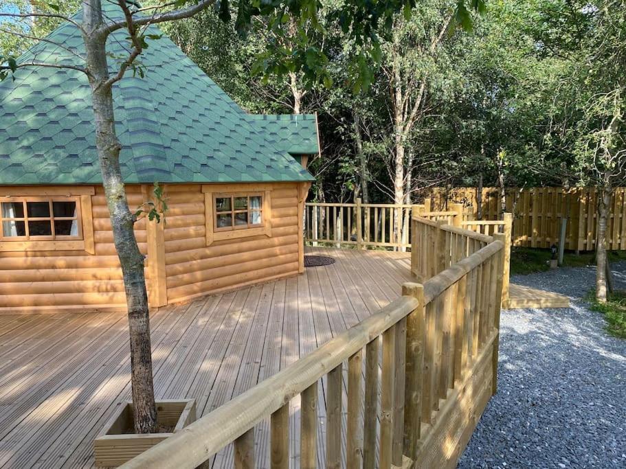 Craigshannoch Luxury 1 Bed Woodland Lodge Hot Tub Kintore Екстериор снимка